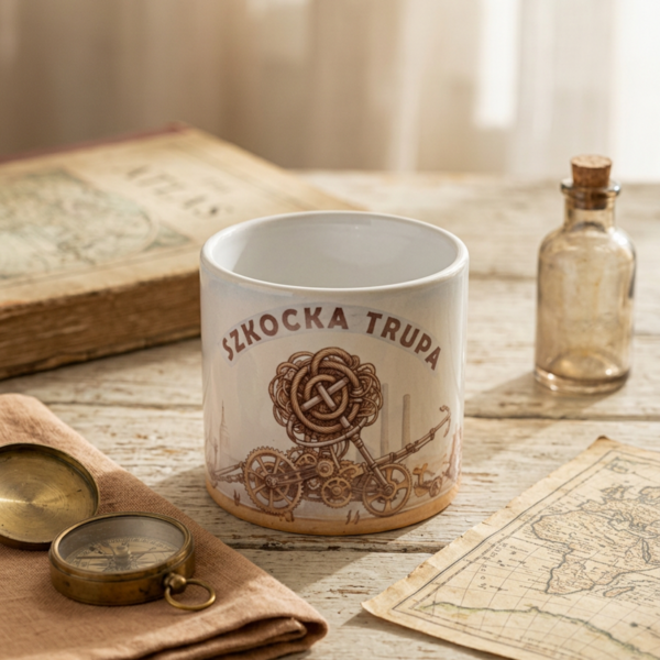 Kubek Z Logiem "Szkocka Trupa" Maszyna