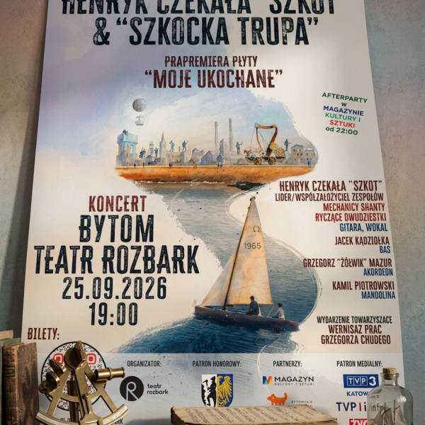 PLAKAT Z PRAPREMIERY PŁYTY Z Auografem i Dedykacją Skrojoną tak jak chcesz :)